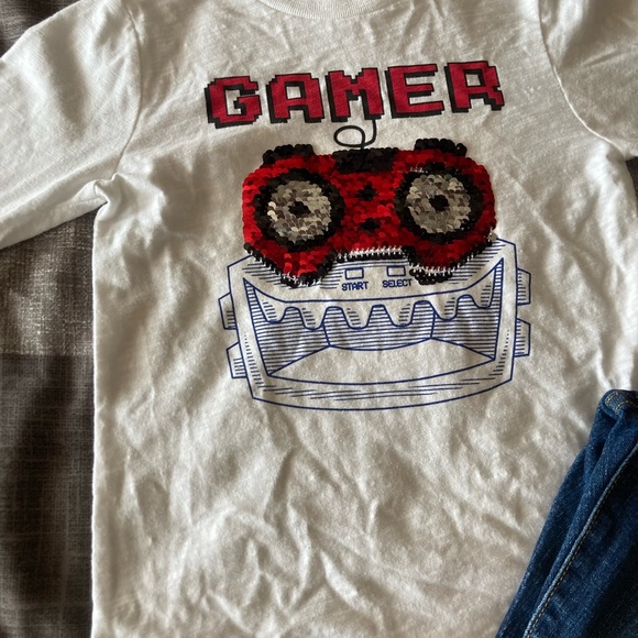 Boys Gymboree jeans and shirt size 5 - Picture 3 of 14